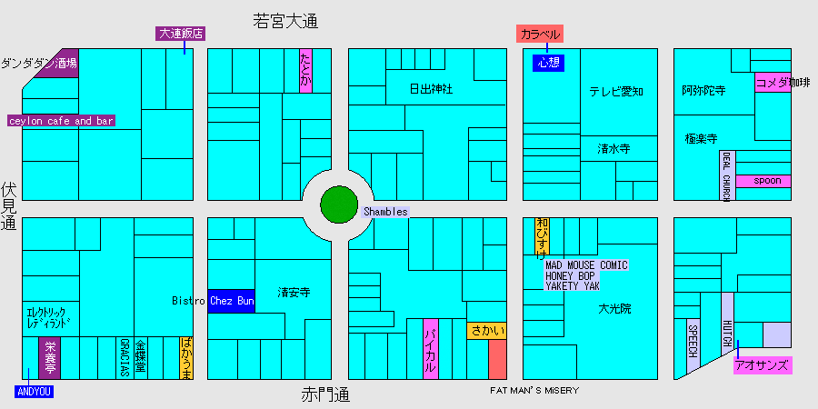 ブロック地図