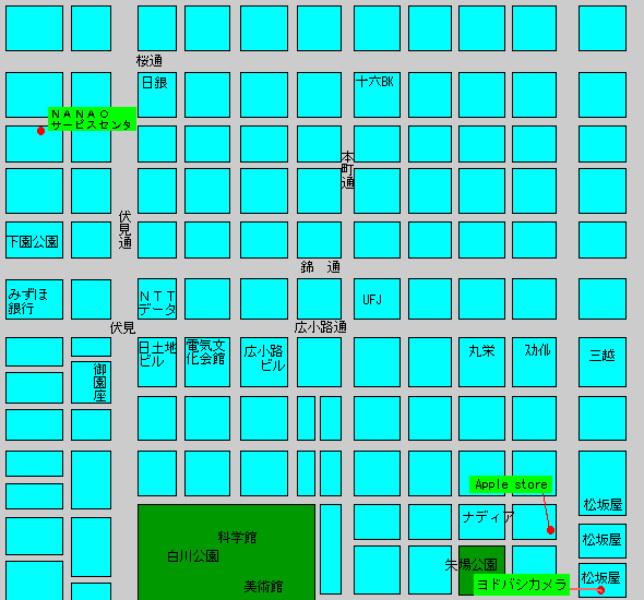 ブロック地図